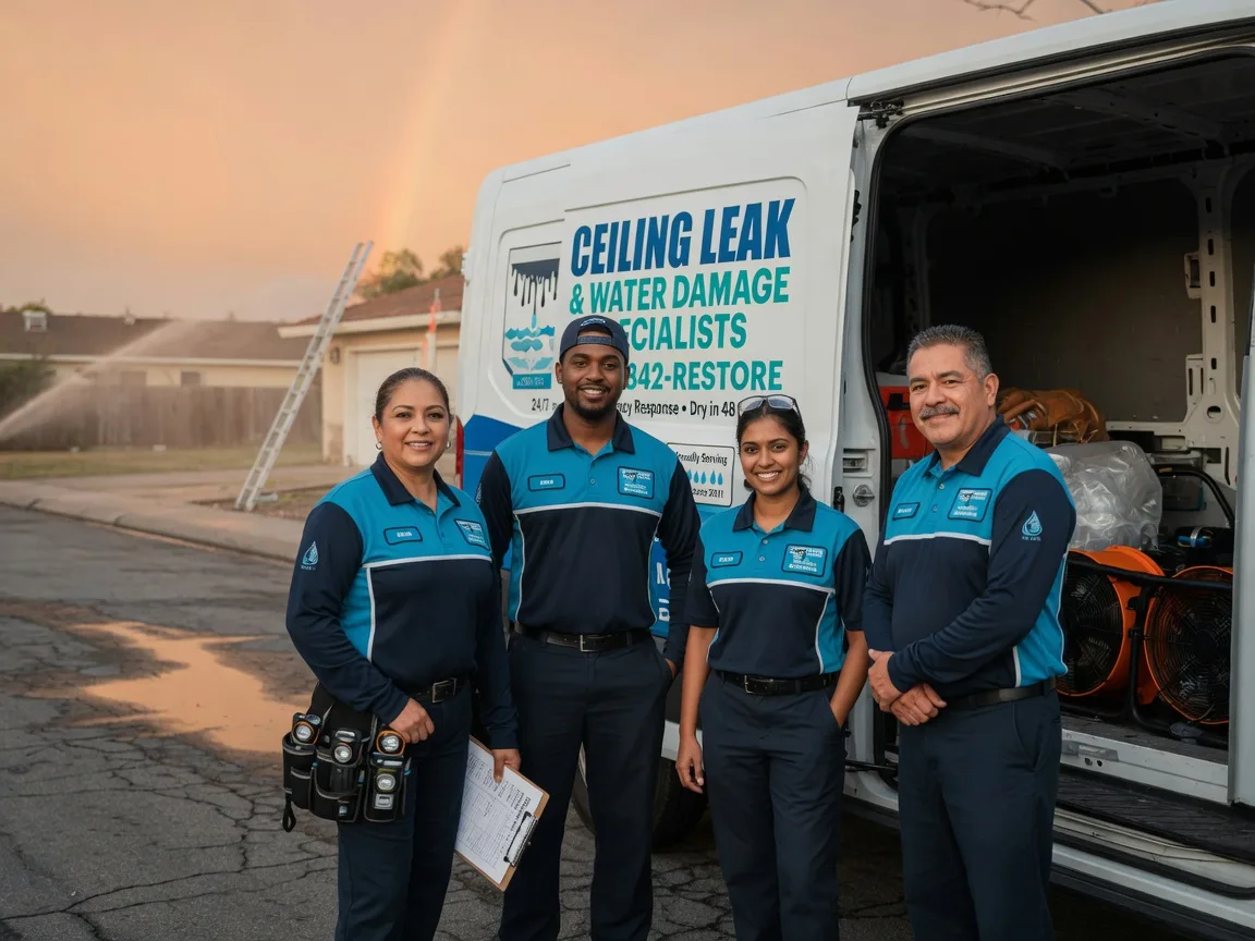 Ceiling Leak Cleanup company in Tuscola, TX