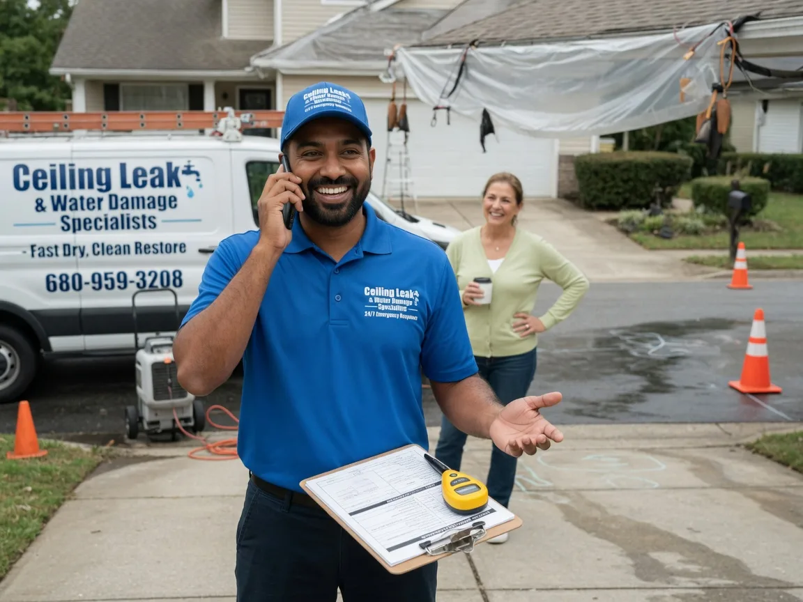 Ceiling Leak Cleanup Tuscola, TX FAQs